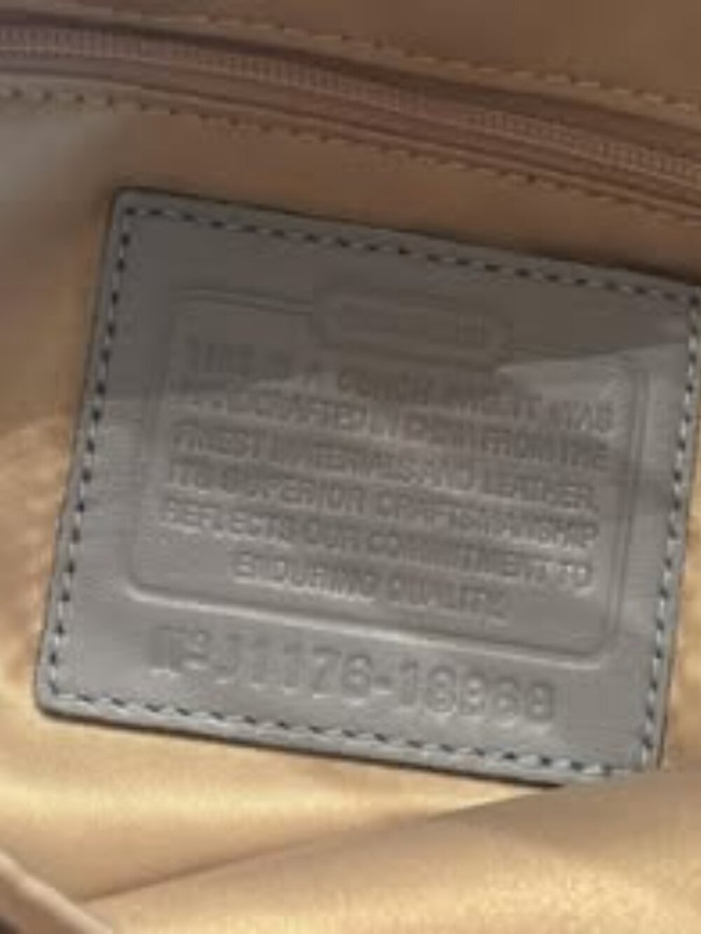 RARE Vintage Coach Chelsea Scarf Print Katarina Tote - NWT $185 (MSRP $29) - Picture 3 of 4